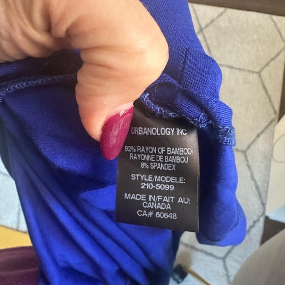 Like-new Pure Essence Open Back Jumpsuit in Cobalt - Picture 8 of 9